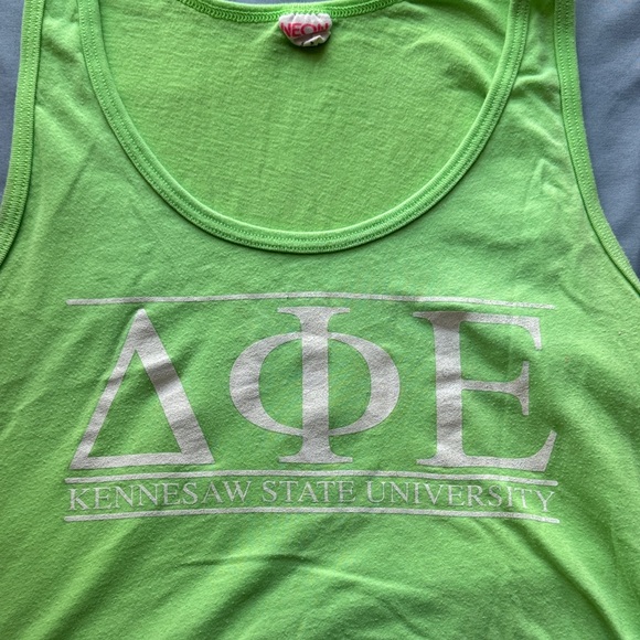 Delta Phi Epsilon oversized tanks - Picture 8 of 12